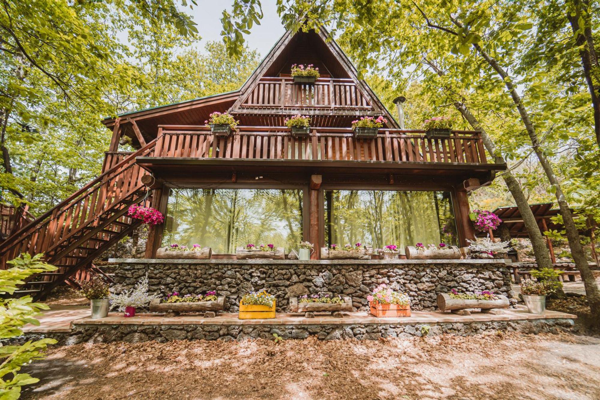 Matilde'S Chalet Etna Nature House Николози Экстерьер фото