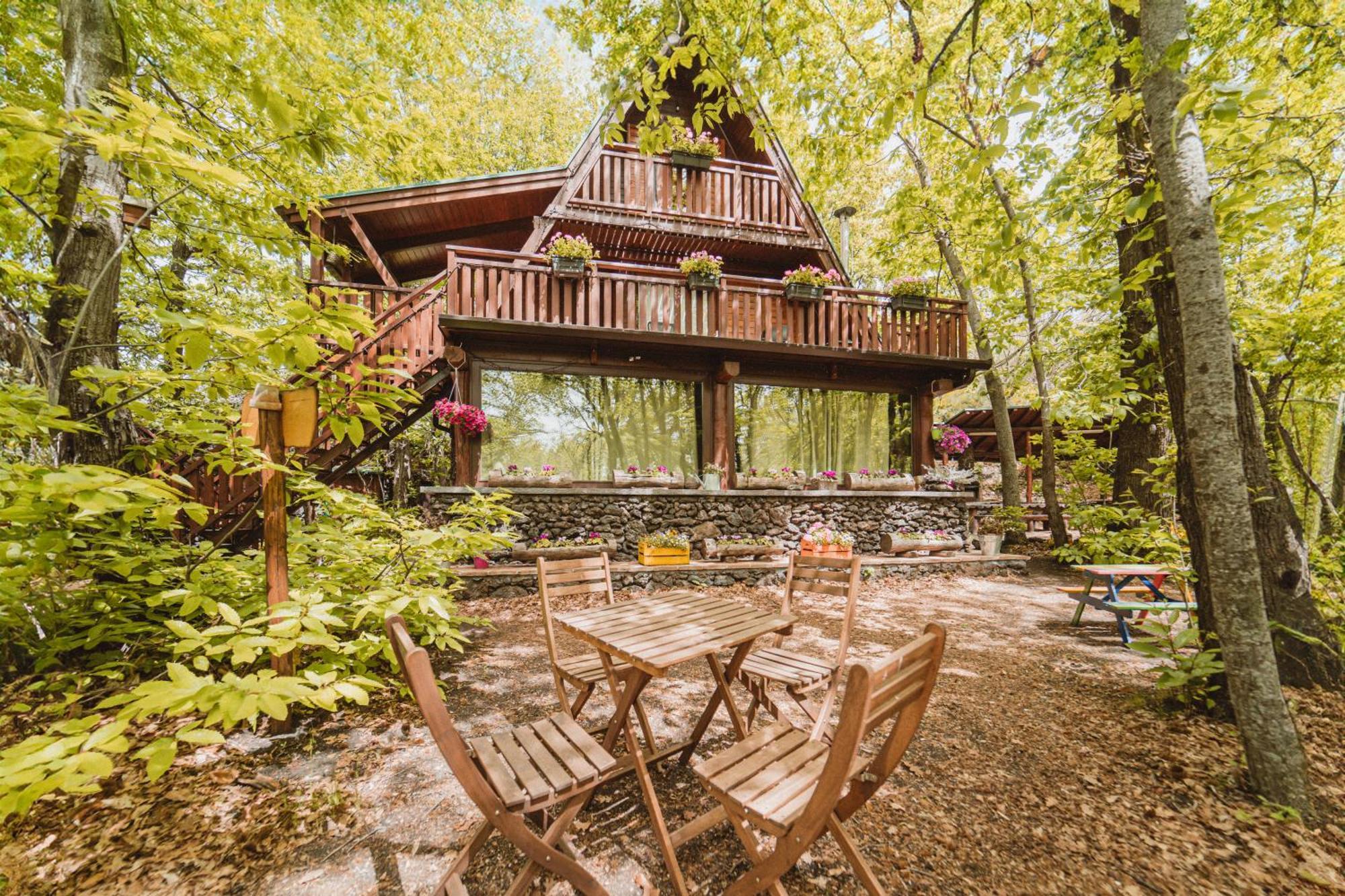 Matilde'S Chalet Etna Nature House Николози Экстерьер фото